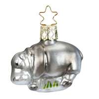 (63087) Inge Glas Happy Hippo, 1.75 Inch, 10091S018