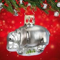 Inge Glas Happy Hippo - - SBKGifts.com