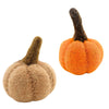 (63104) Ganz Mini Wool Pumpkins, 3.00 Inch, Thanksgiving Autumn Colors Ca1825362pc