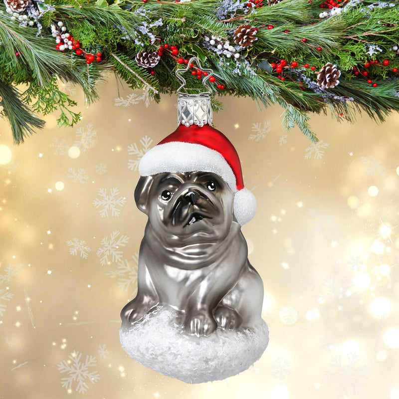 Inge Glas Pug Pooch - - SBKGifts.com