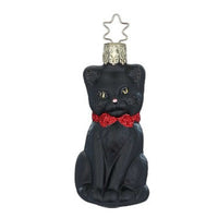 (63111) Inge Glas Purr-Fect Black, 3.25 Inch, Cat Kitty Feline 10045S024