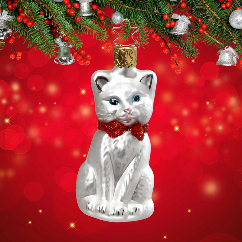 Inge Glas Purr-Fect White - - SBKGifts.com