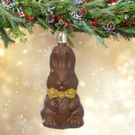 Inge Glas Chocolate Bunny Yellow - - SBKGifts.com