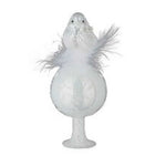 7.50 Inch Chirping In The Snow Bird Tree Topper Free Standing 10166S024 (63126)