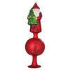 (63127) Inge Glas Nikolaus Prepares, 10.50 Inch, Tree Topper Free Standing 10077S021