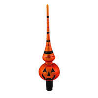 (63131) Santa Land Ferguson Mcfright Tree Topper, 13.00 Inch, Finial Halloween Pumpkin Sbk241000