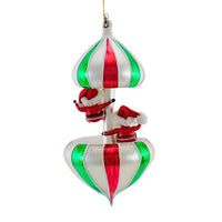 Santa Land Artist Proof Nick & Nicky's Candy Stripe Carousel - - SBKGifts.com