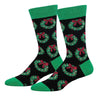 (63136) Socksmith Christmas Wreath, 20.00 Inch, Mnc3390