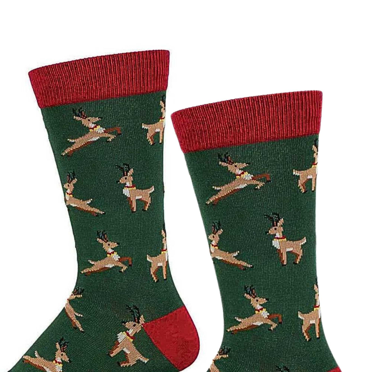 Socksmith Leaping Reindeer - - SBKGifts.com