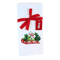 Tag Holly Leaf Sled Guest Towel Set - - SBKGifts.com