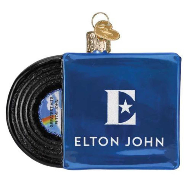 Old World Christmas Elton John Greatest Hits Abum - - SBKGifts.com