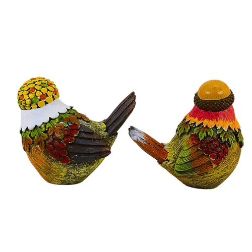 Transpac Acorn Harvest Birds - - SBKGifts.com