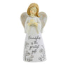 (63236) Roman Friend Angel Figurine, 4.00 Inch, Greatest Gift Birthday 12602