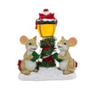 Charming Tails Lighted Mice Choir Figurine - - SBKGifts.com