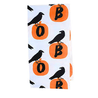 (Parent-G19134) Tag Halloween Dishtowel, 26.00 Inch, Woven Cotton Creepy