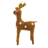 (63271) Tag Wooly Reindeer Small, 7.00 Inch, Antlers Christmas G18736