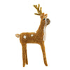 (63272) Tag Wooly Reindeer Large, 10.00 Inch, Antlers Christmas G18737