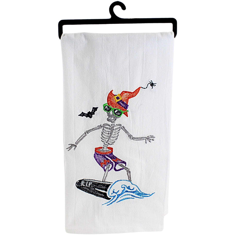 Kay Dee Designs Flamingo/Skeleton Hand Towel - - SBKGifts.com