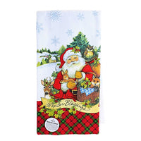 Kay Dee Designs Santa With Animals & Wagon Kitchen Towel Set - - SBKGifts.com