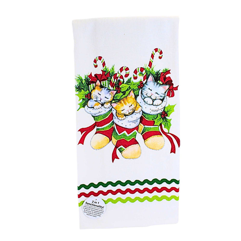 Kay Dee Designs Meowy Christmas Kitchen Towel Set - - SBKGifts.com