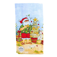 Kay Dee Designs Surfer Santa Kitchen Towel Set - - SBKGifts.com