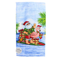 Kay Dee Designs Surfer Santa Kitchen Towel Set - - SBKGifts.com