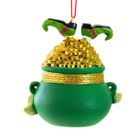 Kurt S. Adler Irish Pot Of Gold Ornament - - SBKGifts.com