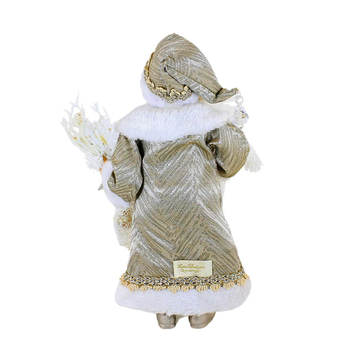 Karen Didion Sandstone Coastal Santa Lighted - - SBKGifts.com