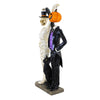 Transpac Skull & Pumpkin Hanging Head - - SBKGifts.com