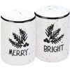 (63355) Primitives By Kathy Merry Bright Salt And Pepper, 2.75 Inch, Pine Berries 111556