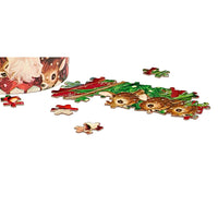 Primitives By Kathy Retro Christmas Puzzle - - SBKGifts.com