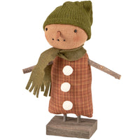 (63365) Primitives By Kathy Isabella Snowman Doll, 8.75 Inch, 118595