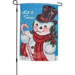 Primitives By Kathy Let It Snow Garden Flag - - SBKGifts.com