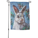 Primitives By Kathy Bunny Garden Flag - - SBKGifts.com