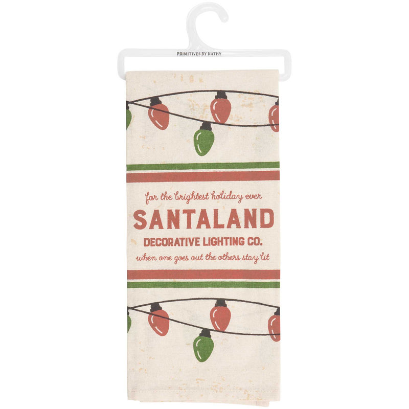 Primitives By Kathy Santaland/Christmas Trees  Kitchen Towel Set - - SBKGifts.com