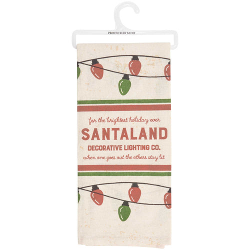 Primitives By Kathy Santaland/Christmas Trees  Kitchen Towel Set - - SBKGifts.com