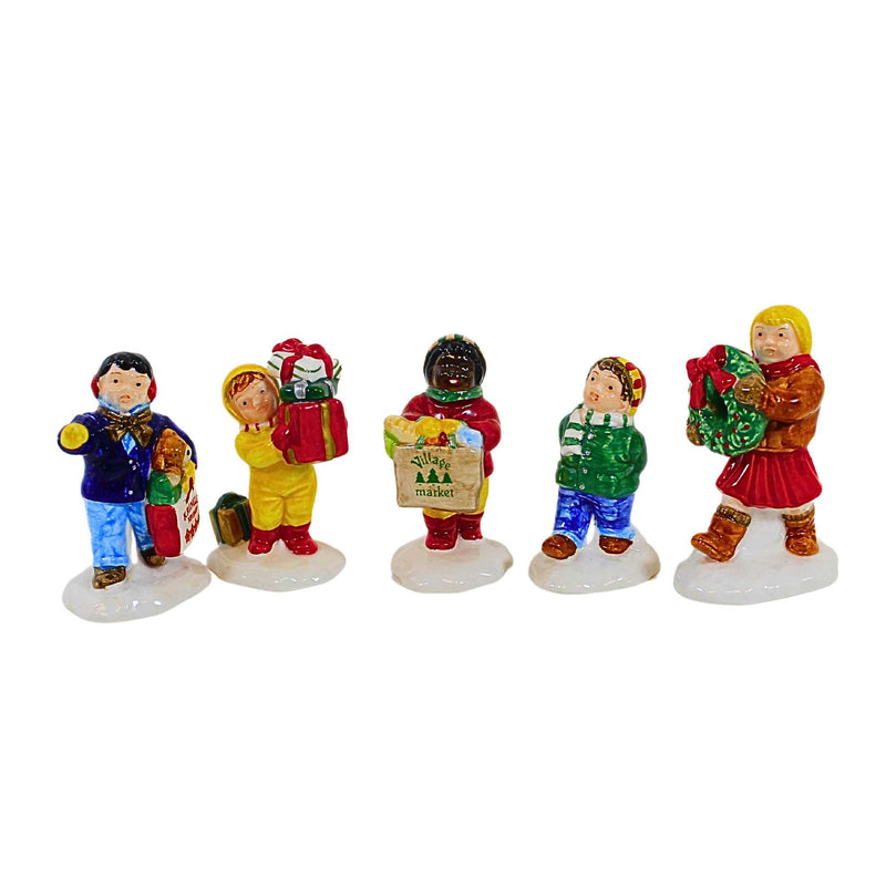 2.50 Inch Christmas Kids The Original Snow Village 54922 (63387)