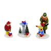 (63389) Enesco Feeding The Birds, 3.25 Inch, The Original Snow Village Series 54739