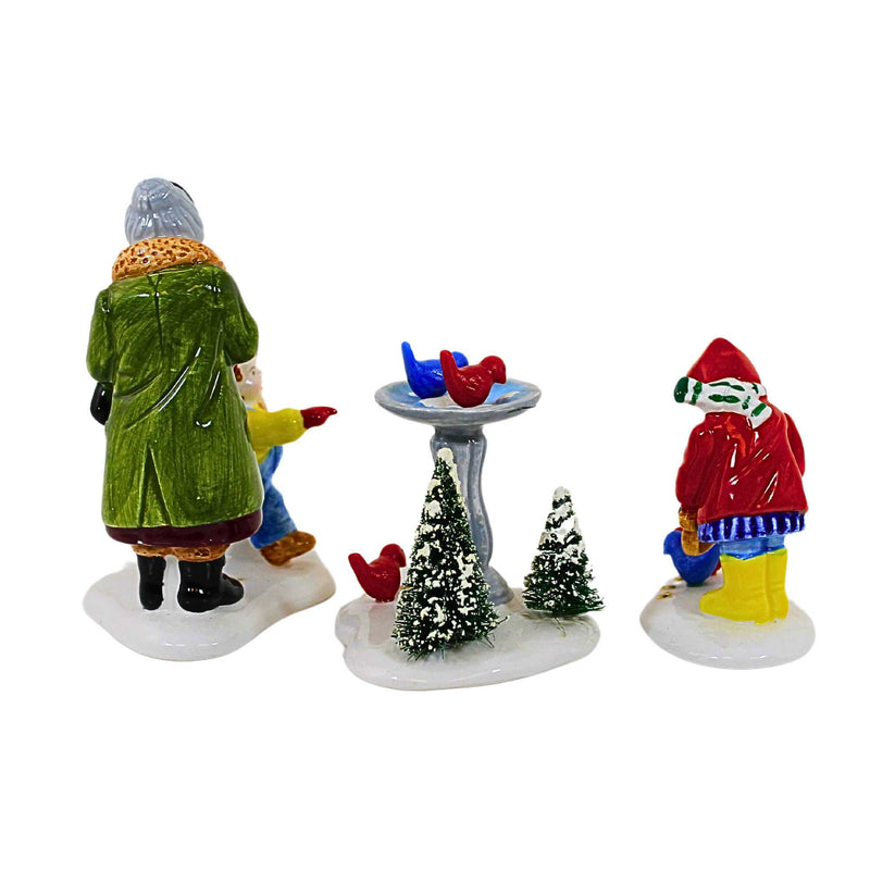 Enesco Feeding The Birds - - SBKGifts.com