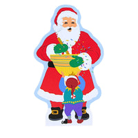 (63406) Cat's Meow Village Mixing It Up Standing Santa, 5.00 Inch, Annual Santa Accessory 24601