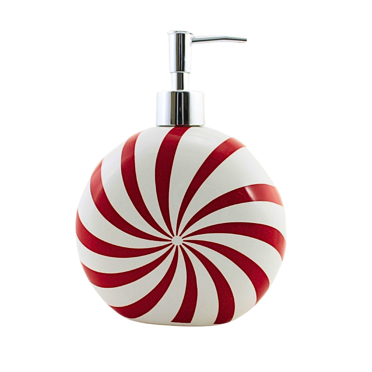 Second Sale Peppermint Swirl Soap Dispenser - - SBKGifts.com