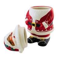 Transpac Cheery Santa Cookie Jar - - SBKGifts.com