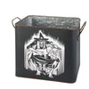 Primitives By Kathy Flying Witch & Cat Bin Set - - SBKGifts.com