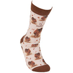 Primitives By Kathy I'm Stuffed Socks - - SBKGifts.com