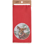 28.00 Inch Winter Deer Kitchen Towel Rustic Themed Sxarf 118477 (63559)