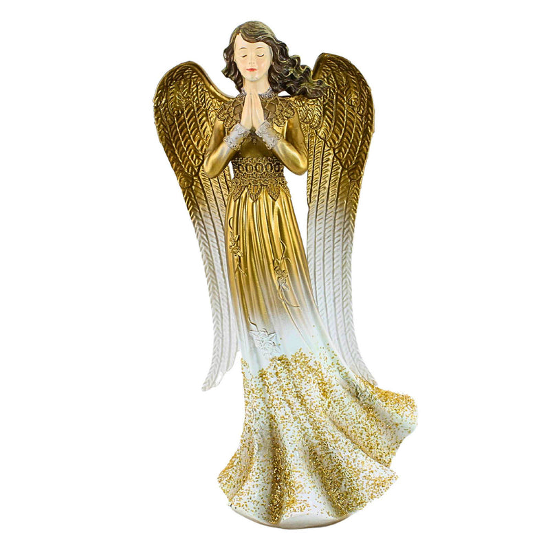 13.00 Inch Gold Sparkle Angel Religious Spiritual Guardian 137370 (63564)