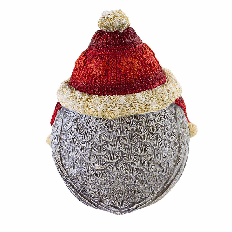 Roman Pudgy Owl With Santa Hat - - SBKGifts.com