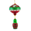 Glitter Lab Green & Red Matrioshka Ornament - - SBKGifts.com