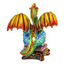 Glitter Lab Turquoise Dragon Ornament - - SBKGifts.com