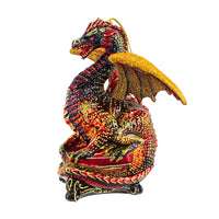 Glitter Lab Red Dragon Ornament - - SBKGifts.com